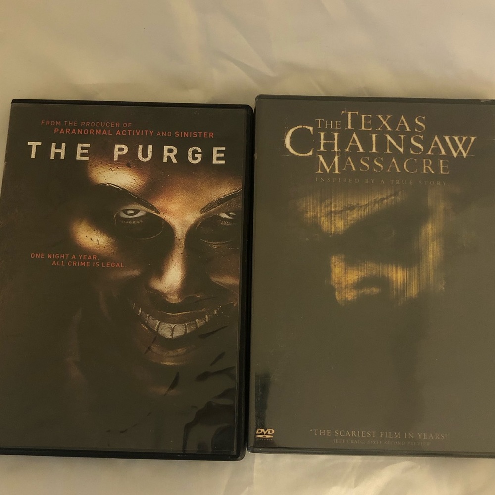 Horror Movies Lot